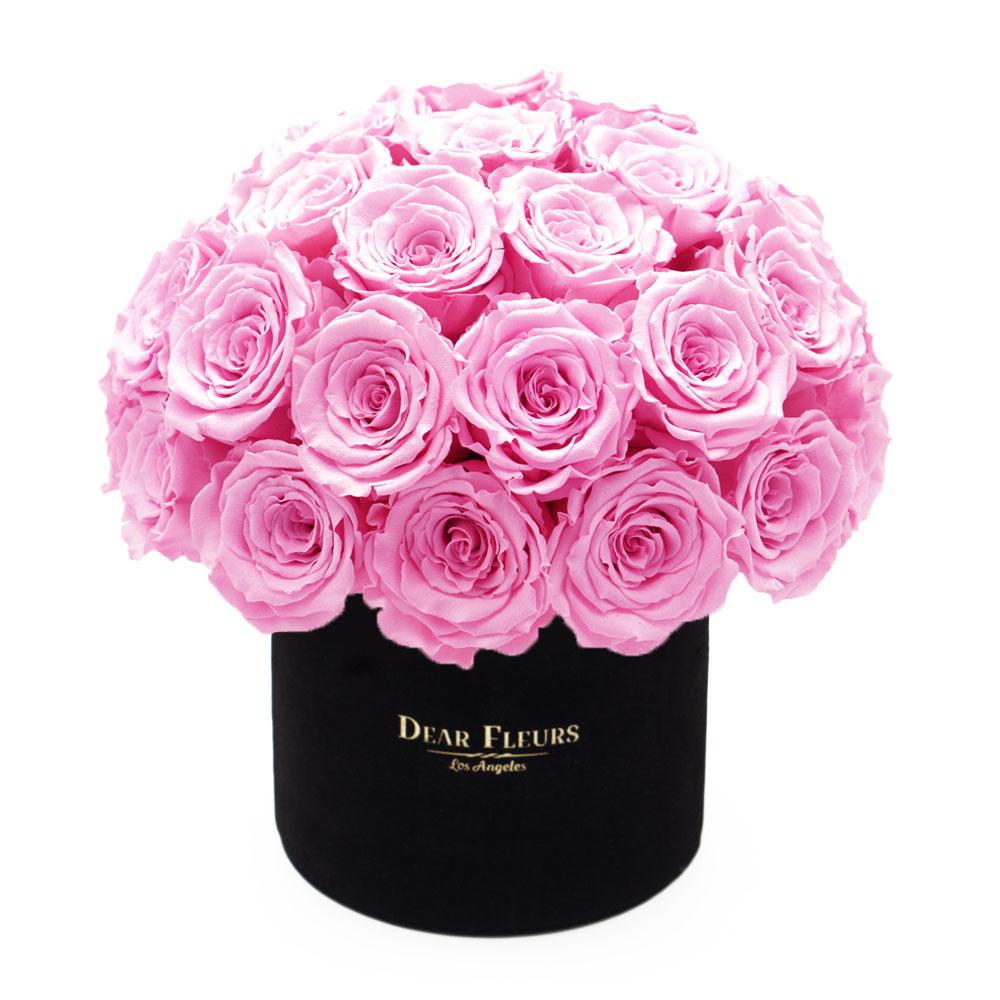 Dear Fleurs Dome Velvet Roses Dome Velvet Roses - Black Box