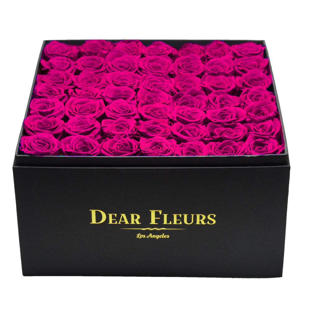 Dear Fleurs Grand Roses Hot Pink Grand Roses