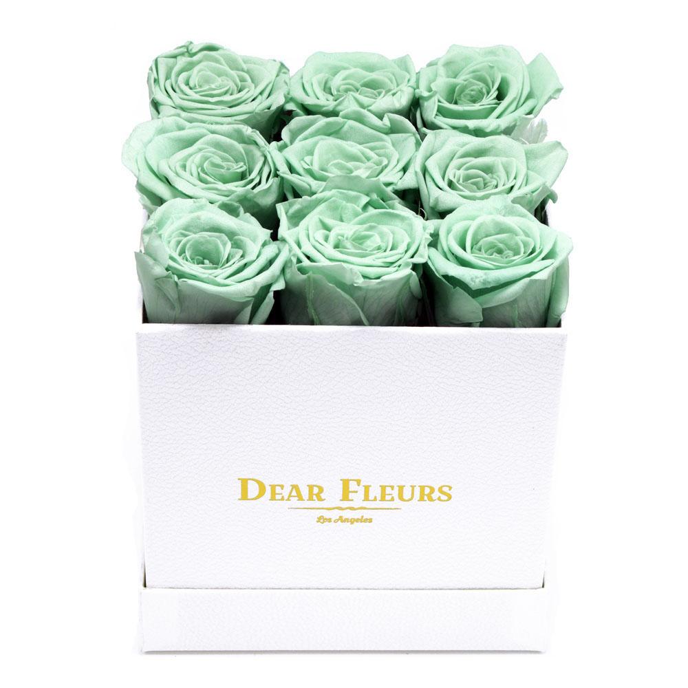 Dear Fleurs Nona Roses Apple Green Nona Roses - White Box