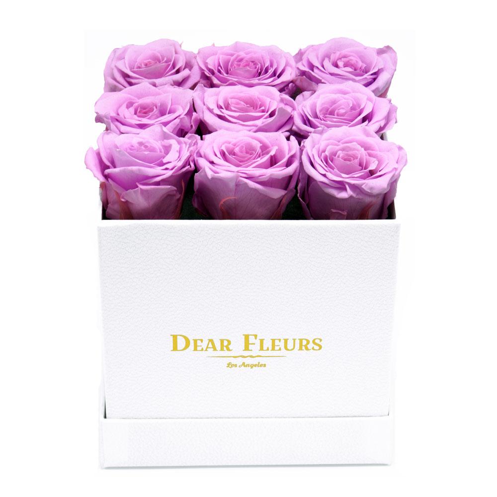 Dear Fleurs Nona Roses Bubblegum Pink Nona Roses - White Box