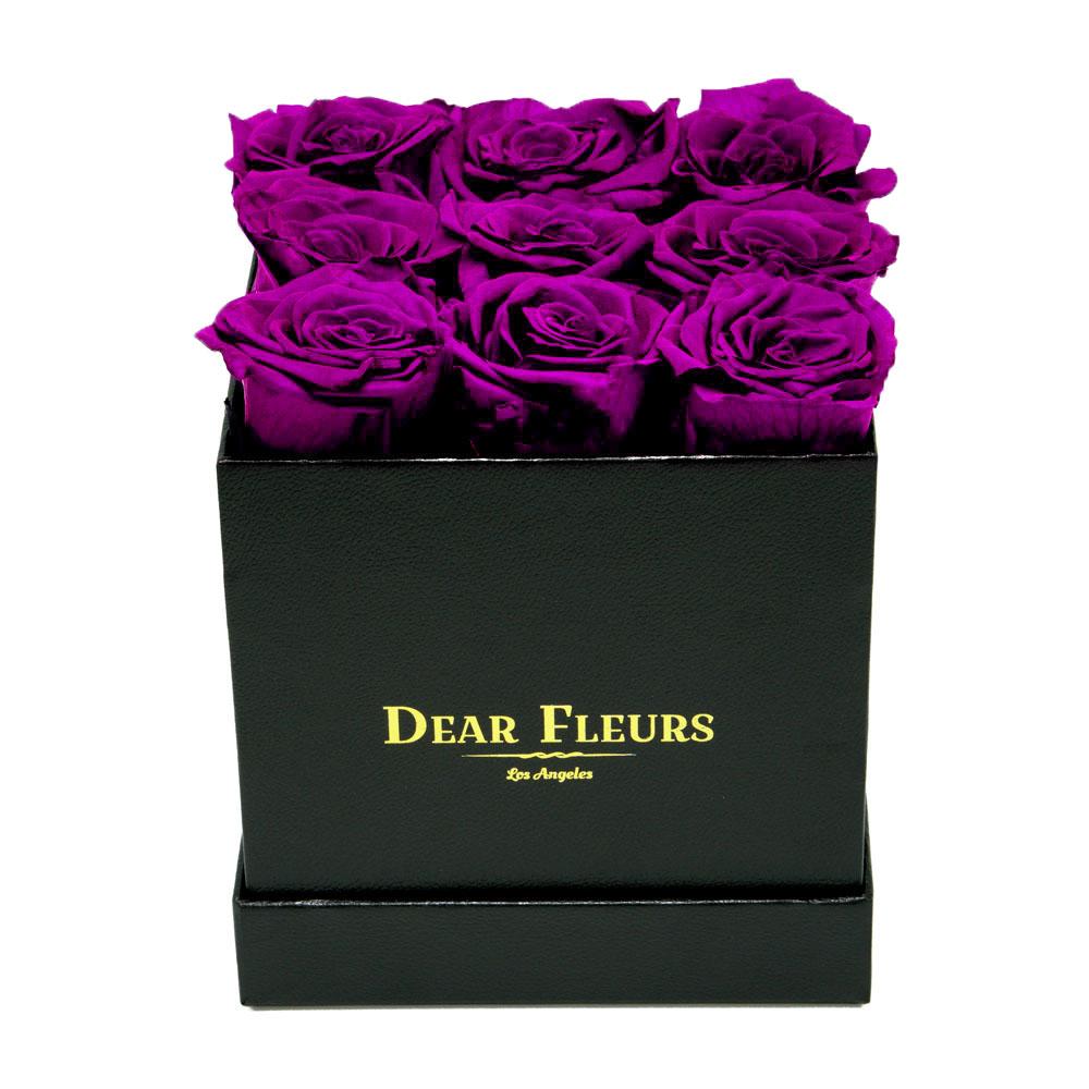 Dear Fleurs Nona Roses Purple Nona Roses - Black Box