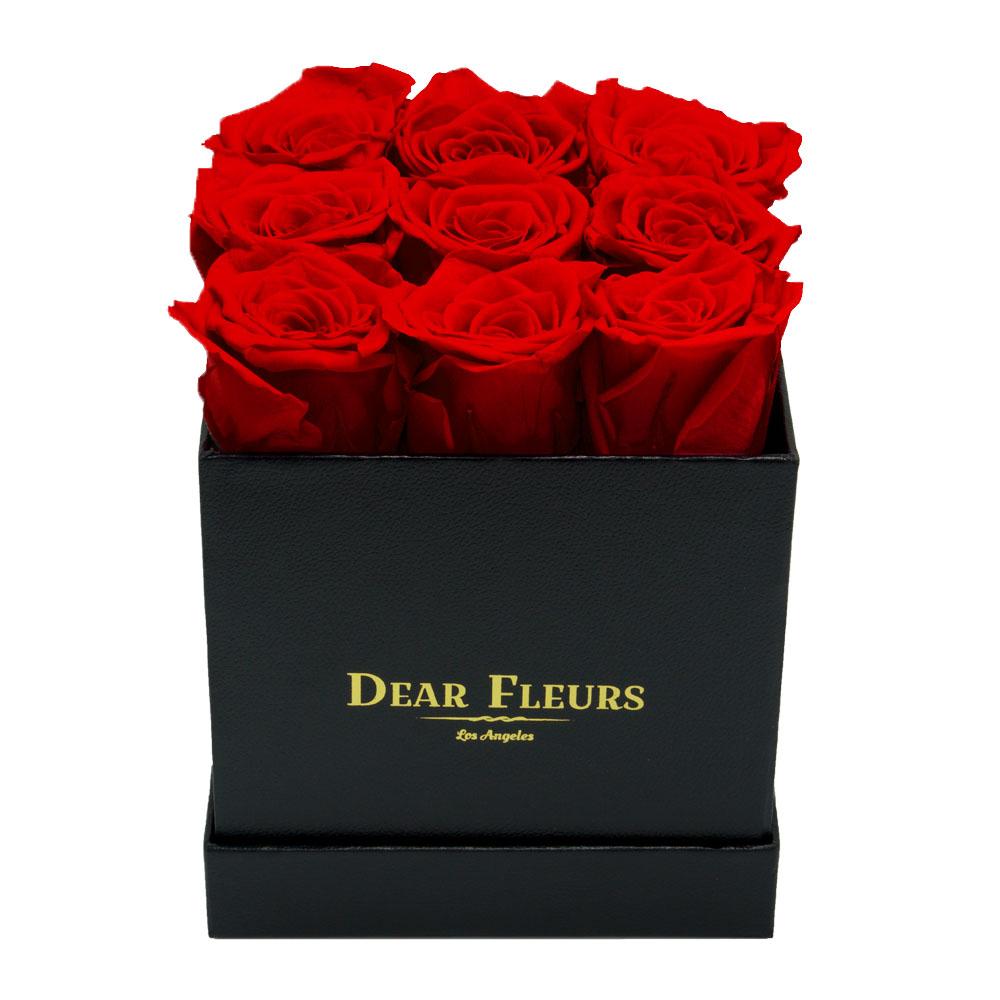 Dear Fleurs Nona Roses Red Nona Roses - Black Box