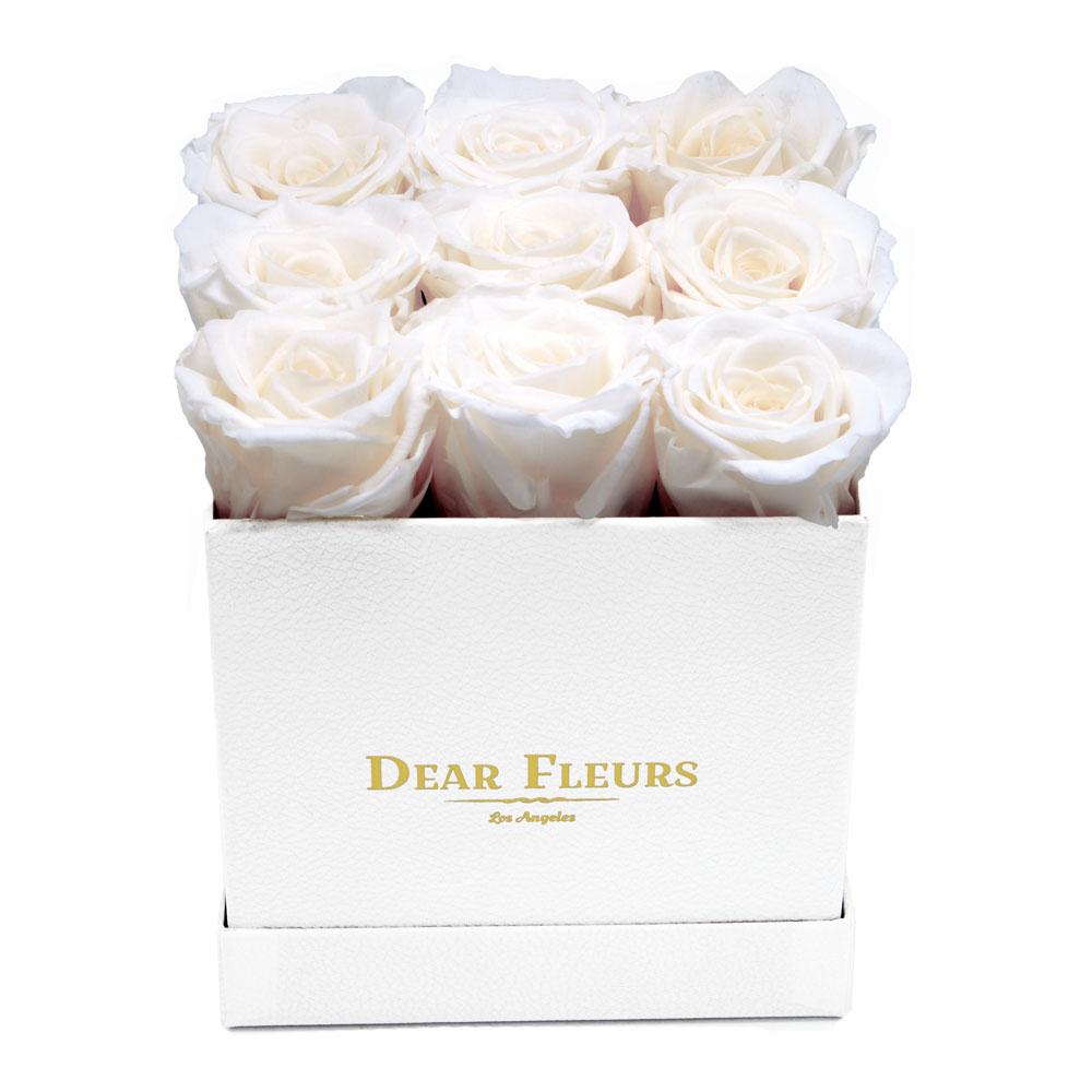 Dear Fleurs Nona Roses White Nona Roses - White Box