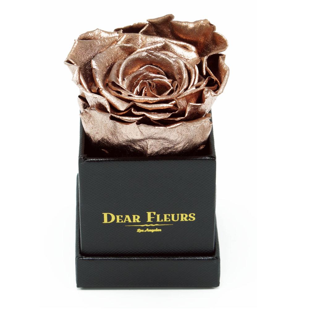 Dear Fleurs Petit Rose Metal Copper Petit Rose - Black Box