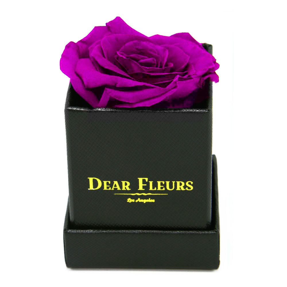 Dear Fleurs Petit Rose Purple Petit Rose - Black Box