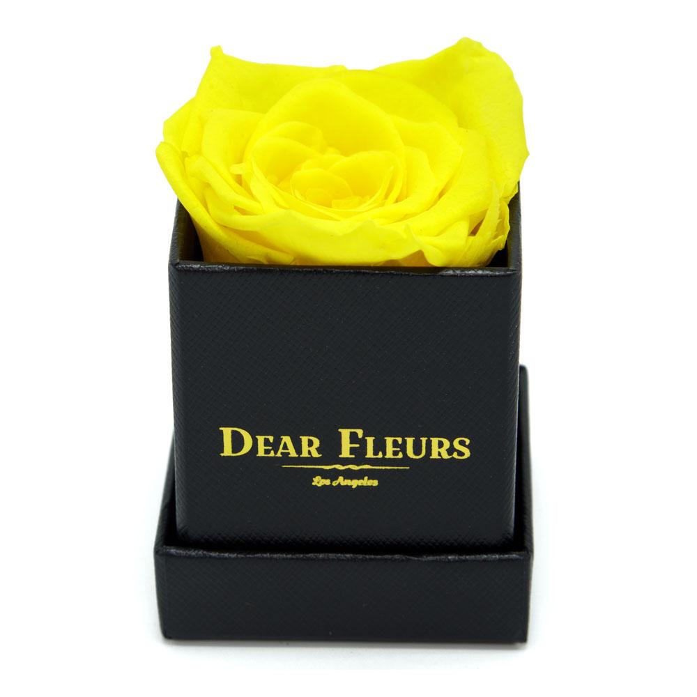 Dear Fleurs Petit Rose Yellow Petit Rose - Black Box