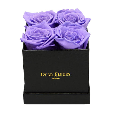 Small Square Roses - Black Box