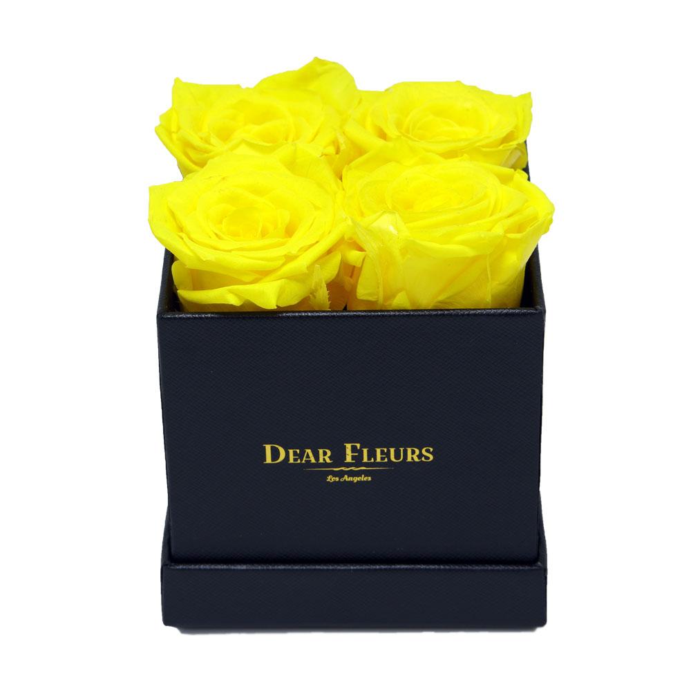 Black Flower Wrapping Paper 2 dozen Yellow Roses